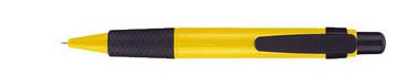 stylo design personnalis&eacute; -BIG-PEN (OPAQUE-JAUNE - OPAQUE-NOIR)