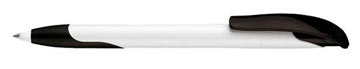 stylo personnalisé bas prix -CHALLENGER-SOFT (OPAQUE-BLANC - OPAQUE-NOIR)