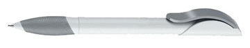 stylo plastique -HATTRIX-SOFT (OPAQUE-BLANC - OPAQUE-GRIS)