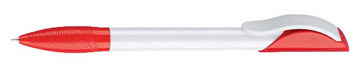 stylo publicitaire design -HATTRIX-BASIC (OPAQUE-BLANC - OPAQUE-ROUGE)