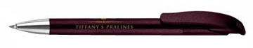 stylo publicitaire en gros - CHALLENGER-XL-METALLIC rouge fonce