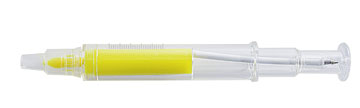 stylo seringue publicitaire - PHARMA - surligneurs publicitaires