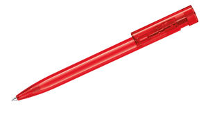 Liberty Clear | Stylo bille publicitaire | KelCom Rouge clair