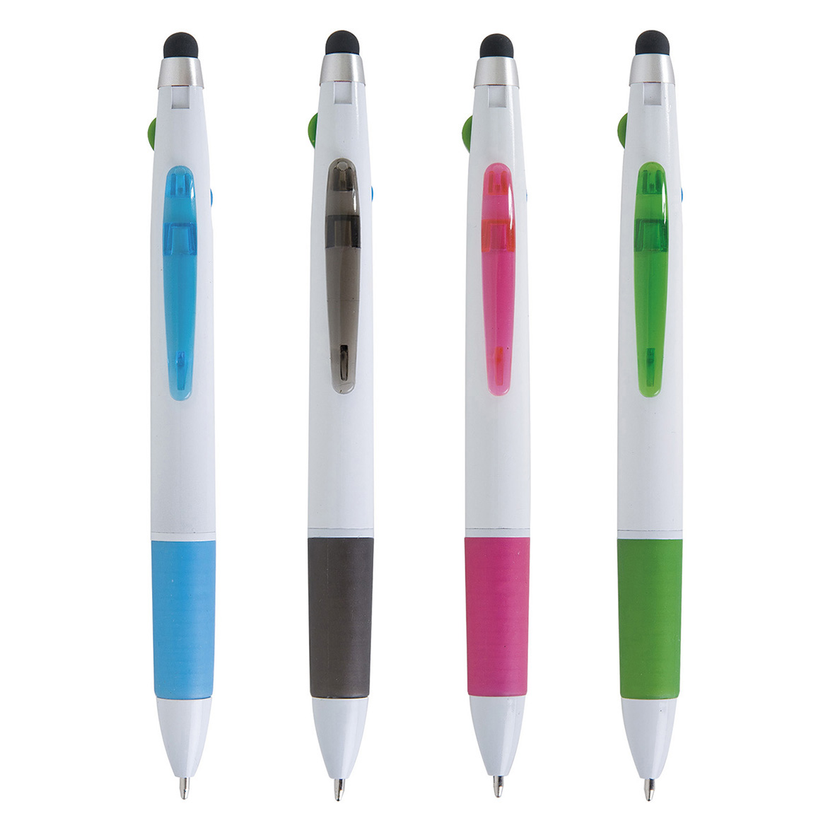 Stylo bille publicitaire 3 encres speciales cote1404 - Multimines - stylo multifonction