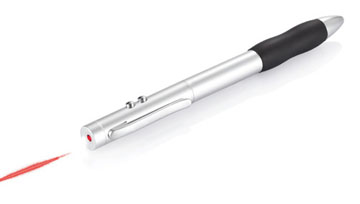 stylo laser pub - techno - stylo multifonction