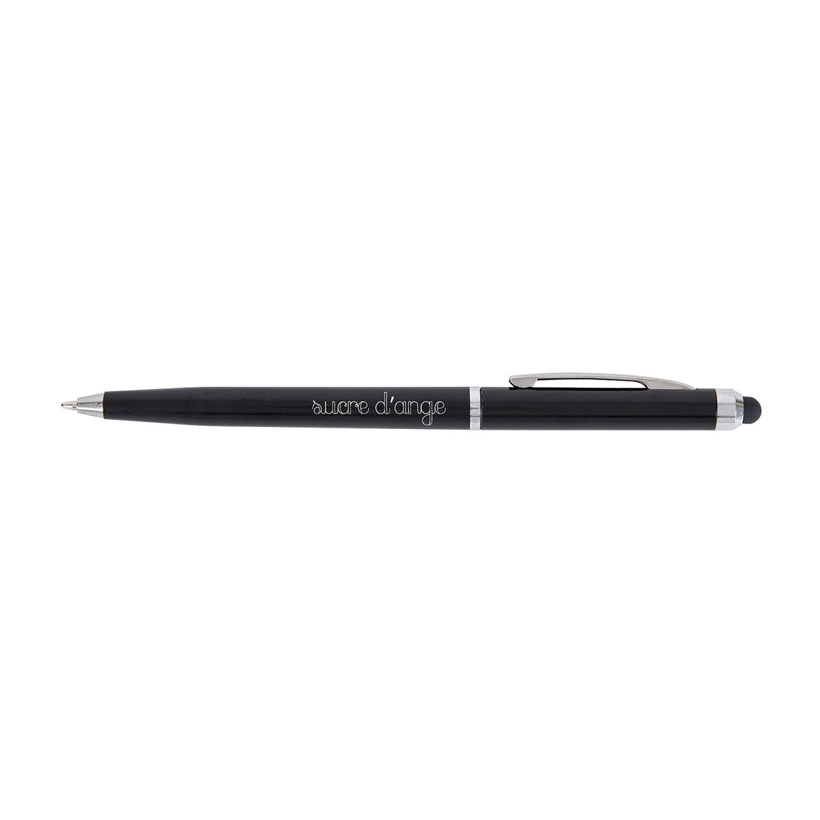 Stylo bille publicitaire laser/torche cote1403 - Stylo publicitaire STYLO  BILLE LASER TORCHE - Stylos publicitaires techno - Ref. cote1403 - Kelcom