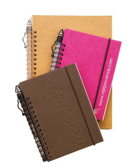 Clip & Pap Carnet De Notes | Crayon publicitaire | KelCom Multicouleurs