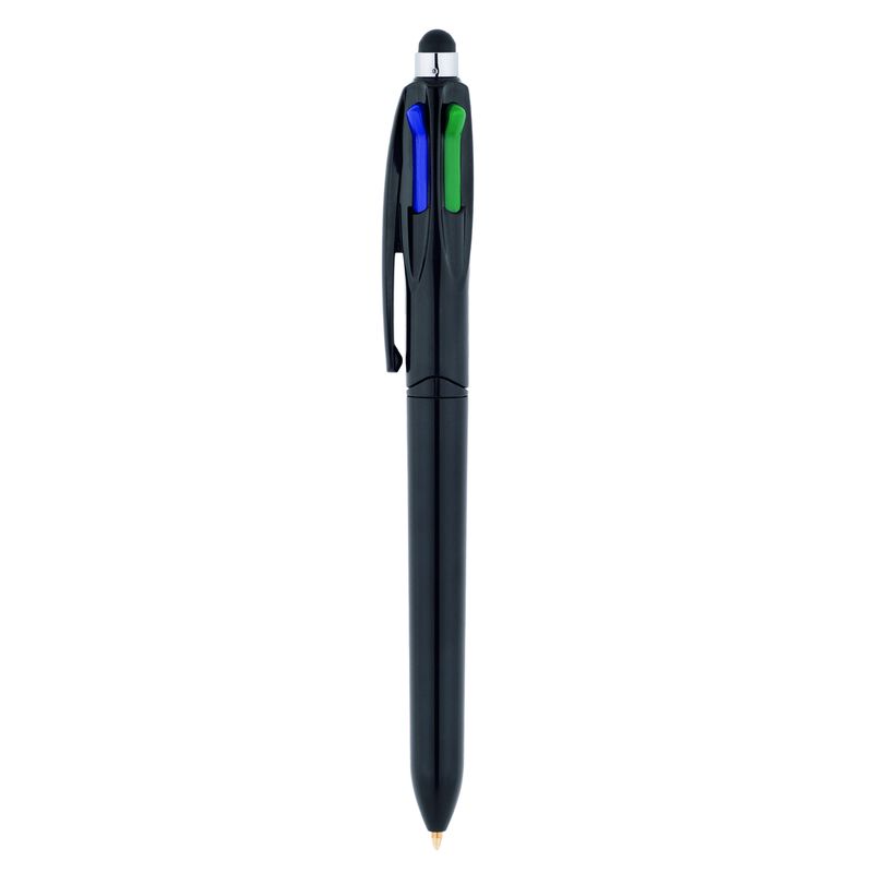 Stylo bic 4 couleurs personnalisé brillant - Stylo bic pas cher - Bemyself