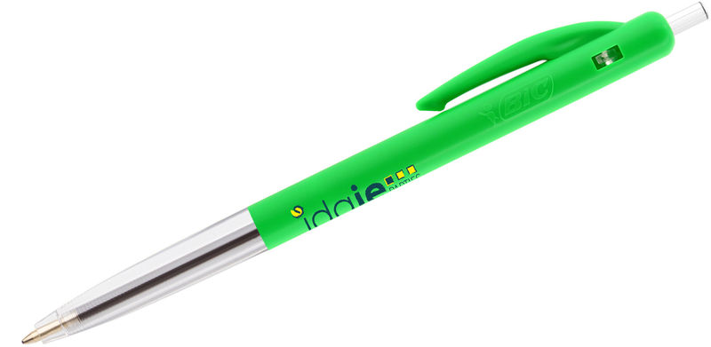 Stylo BIC® Publicitaire | M10® Clic | KelCom Vert pomme