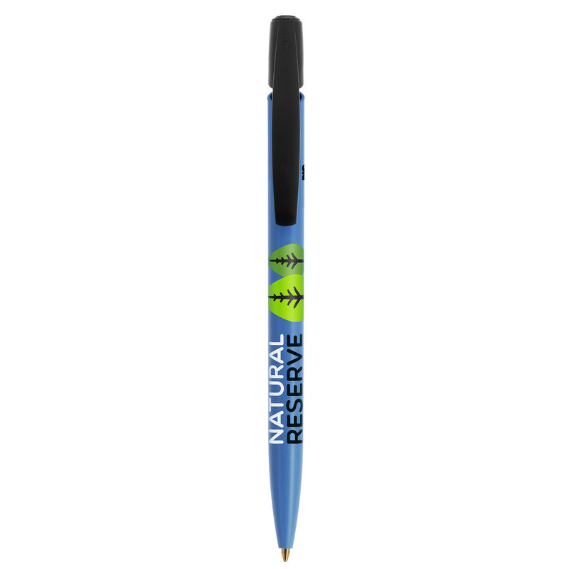 Stylo BIC® publicitaire | Media Clic BIO Based ballpen | KelCom Bleu