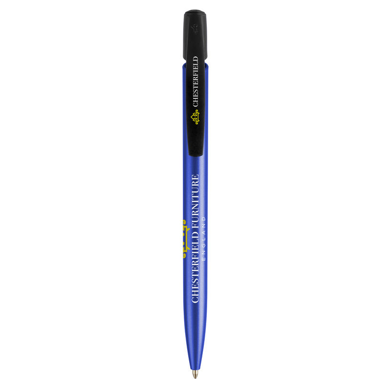 Stylo BIC® publicitaire | Media Clic Glacé | KelCom Blue glacé