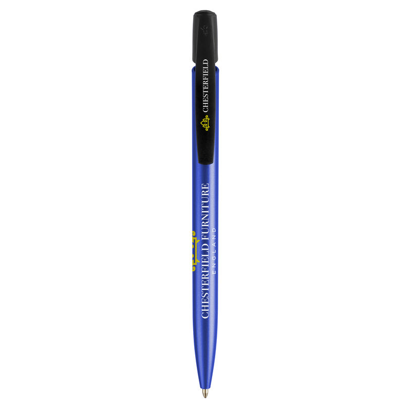 Stylo BIC® publicitaire | Media Clic Glacé | KelCom Blue glacé