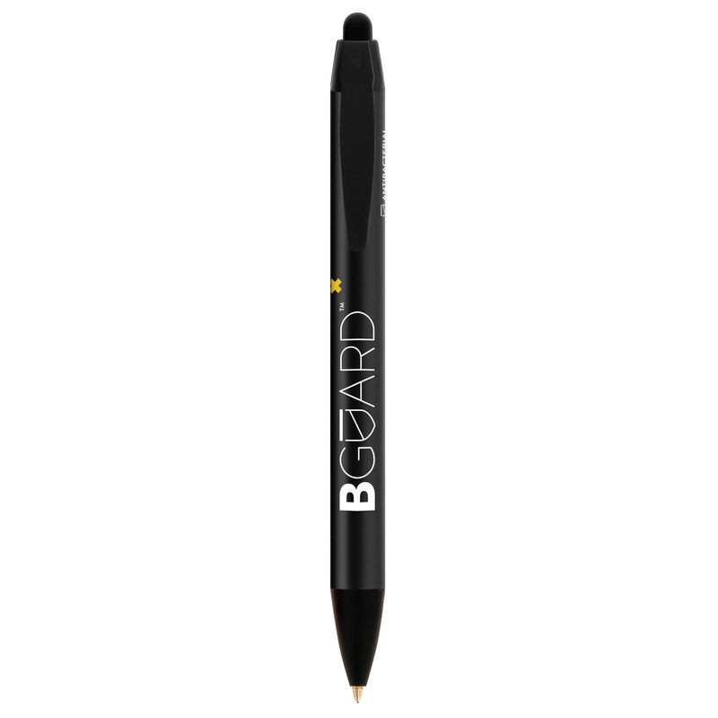 Stylo BIC® publicitaire | Wide Body™ BGUARD™ Antibactérien | KelCom Black Bguard