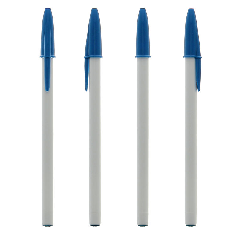 Stylo Bille BIC® Publicitaire | Stylo Personnalisé | KelCom White Blue