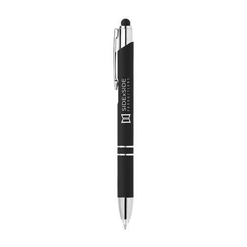 Crosby Lumineux Stylet | Stylo bille publicitaire | KelCom Noir