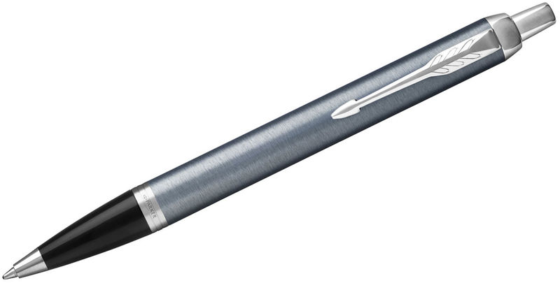 Stylo bille publicitaire | Parker® : IM | KelCom Gris Marine