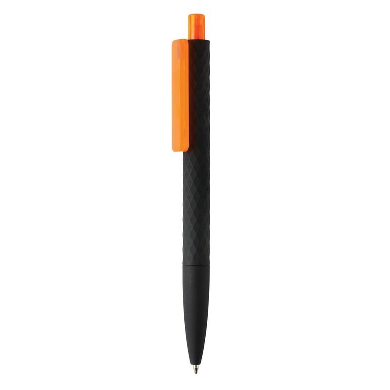 X3 STB | Stylo bille publicitaire | KelCom Orange Noir