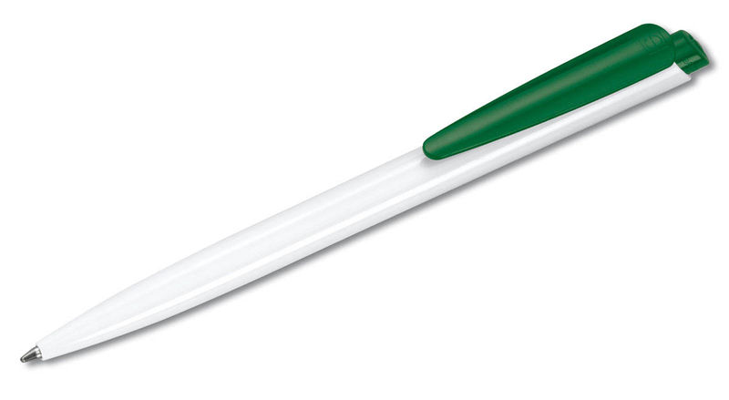 Dart Basic | Stylo bille publicitaire | KelCom Blanc Vert