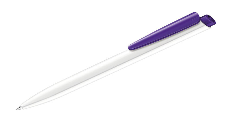 Dart Basic | Stylo bille publicitaire | KelCom Blanc Violet