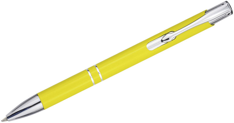 Moneta | Stylo bille publicitaire | KelCom Jaune