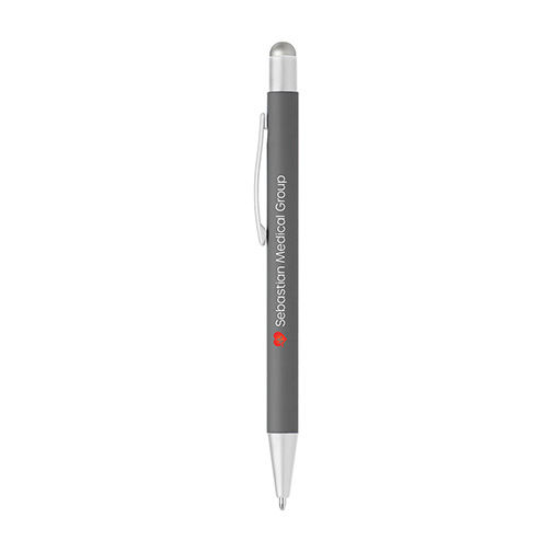 Bowie Satin Stylet | Stylo bille publicitaire | KelCom Gris clair