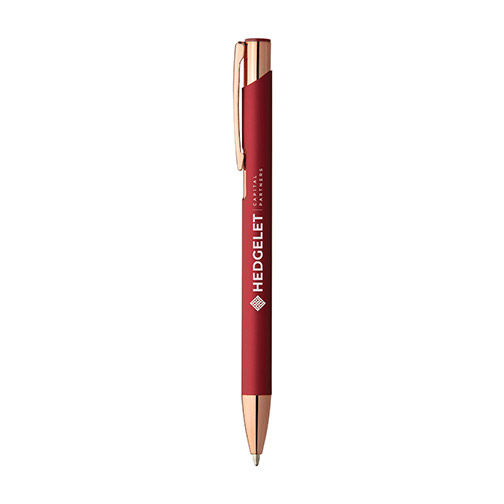 Crosby Softy Rose Gold | Stylo bille publicitaire | KelCom Rouge