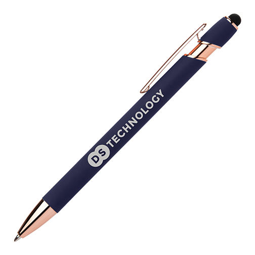 Prince Softy Rose Gold Stylet | Stylo bille publicitaire | KelCom Bleu