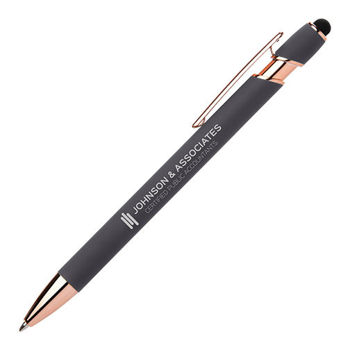 Prince Softy Rose Gold Stylet | Stylo bille publicitaire | KelCom Taupe