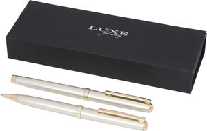 Coffret cadeau stylo duo Nonet | Coffret  publicitaire | KelCom Doré