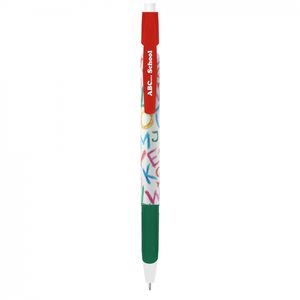 Porte-mines BIC® publicitaire | Media Clic Grip Ecolutions® porte-mine | KelCom Blanc Rouge