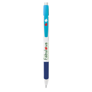 Porte-mines BIC® publicitaire | Media Clic Grip porte-mine | KelCom Blanc 1