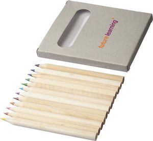 Tom | Set crayons de couleurs publicitaire | KelCom Gris Clair 3