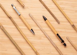 Ricebean | Stylo bambou publicitaire | KelCom Marron Argent 6