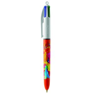 Stylo BIC® 4 Couleurs Publicitaire | Bille Fine | KelCom