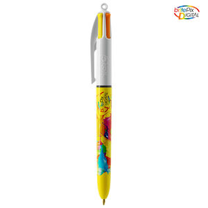 Stylo 4 Couleurs Personnalisé BIC Pastel Numérique