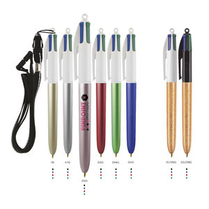 Stylo Bic® personnalisable 4 colours glacé|Luxray 1