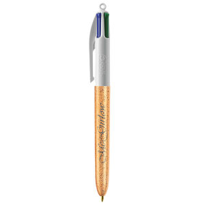 Stylo Bic® personnalisable 4 colours glacé|Luxray Granite glacé Blanc 1