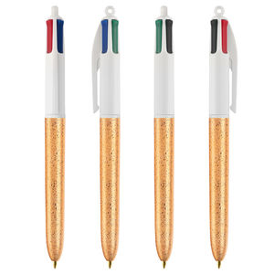 Stylo Bic® personnalisable 4 colours glacé|Luxray Granite glacé Blanc 2