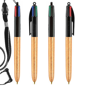 Stylo BIC® publicitaire | 4 couleurs Glacé avec tour de cou | KelCom Granite glacé 1