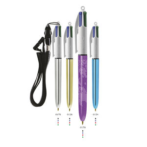 Stylo 4 Couleurs Bic promotionnel Shine bille par KelCom