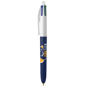 Stylo BIC® publicitaire | 4 couleurs Soft | KelCom White Navy Blue Soft