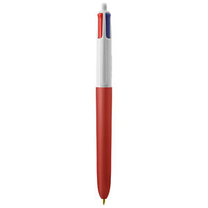 Stylo BIC® publicitaire | 4 couleurs Soft | KelCom White Red Soft 3