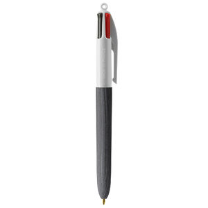 Stylo BIC® publicitaire | 4 couleurs Wood Style | KelCom White Black Wood 5