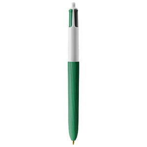 Stylo BIC® publicitaire | 4 couleurs Wood Style | KelCom White Green Wood 2