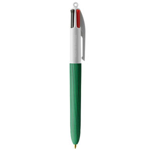 Stylo BIC® publicitaire | 4 couleurs Wood Style | KelCom White Green Wood 5