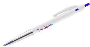 Stylo BIC® Publicitaire | M10® Clic | KelCom Blanc