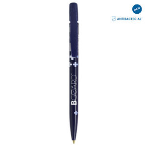 Stylo BIC® publicitaire | Media Clic BGUARD™ Antibactérien | KelCom Navy Blue Bguard