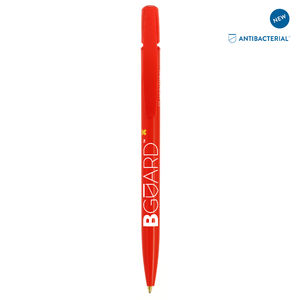 Stylo BIC® publicitaire | Media Clic BGUARD™ Antibactérien | KelCom Red Bguard 1