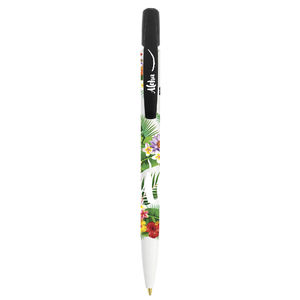 Stylo BIC® publicitaire | Media Clic BIO Based ballpen | KelCom Blanc 2