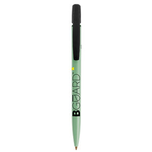 Stylo BIC® publicitaire | Media Clic BIO Based BGUARD™ Antibactérien | KelCom Vert 1